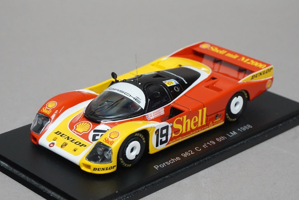 1:43 SPARK S0903 Porsche 962 C Le Mans LM 1988 6th #19