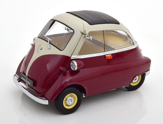 KKDC120045 KK scale 1:12 BMW 250 Isetta 1959 Dark Red / Cream