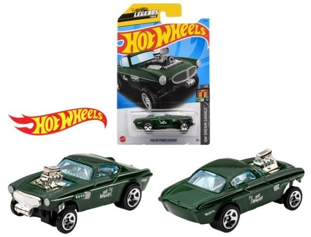 HNJ75 Hot Wheels Basic Car Volvo P1800 Gasser 1 carton (12 pieces)