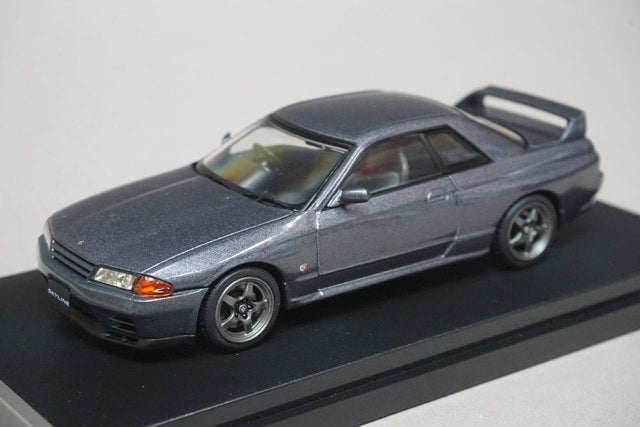 1:43 HPI 8157 Nissan Skyline GT-R (R32) Gun Gray Metallic