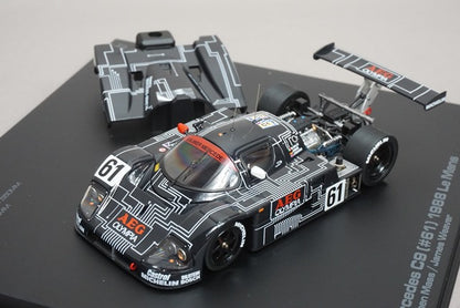 1:43 HPI 8064 Sauber Mercedes C9 Le Mans 1988 #61 Mauro Baldi/Jochen Mass/James Weaver