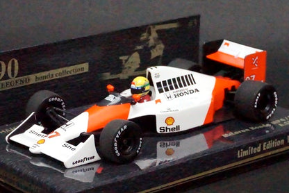 1:43 MINICHAMPS 539904327 McLaren Honda MP4/5B 1990 A.Senna #27 Suzuka Legend