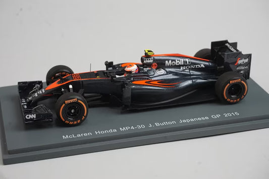 1:43 SPARK SCS157 McLaren Honda MP4-30 Japan GP 2015 J.Button #22