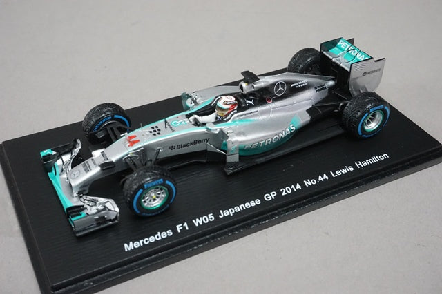 1:43 SPARK SCS145 Mercedes Benz F1 W05 Suzuka 2014 Japan GP Winner #44 L.Hamilton