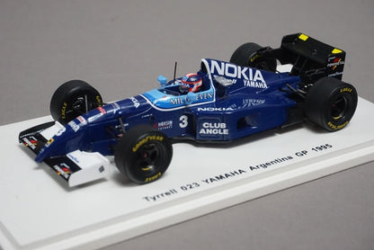 1:43 SPARK ROMU023 Tyrrell 023 Yamaha Argentine GP 1995 #3 Ukyo Katayama