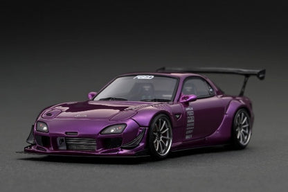 IG3023 ignition model 1:43 FEED Afflux GT3 (FD3S) Purple Metallic Resin