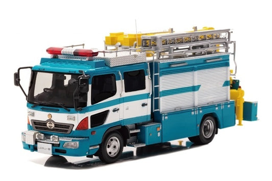 H7431112 RAI'S 1:43 Hino Ranger 2011 Police Headquarters Security Department riot police rescue vehicle