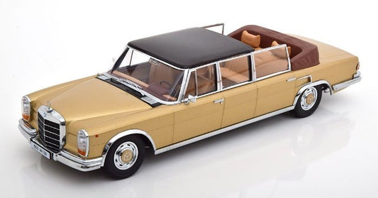 KKDC181183 KK scale 1:18 Mercedes 600 W100 Landaulet 1964 Gold