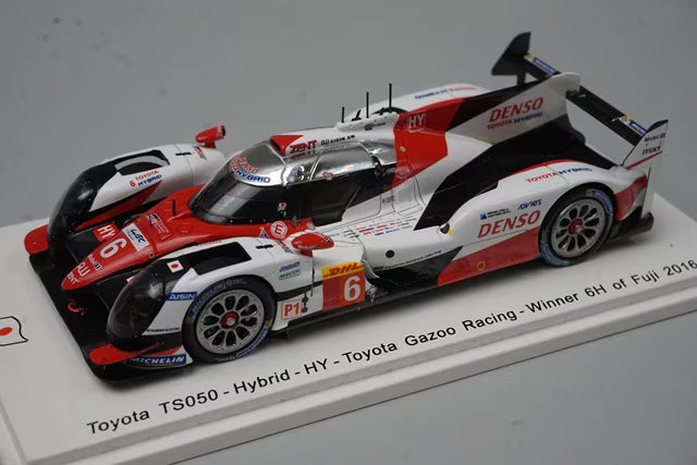 1:43 SPARK SJ046 Toyota TS050 Hybrid Gazoo Racing Fuji 6h 2016 Winner #6
