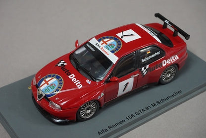 1:43 SPARK S0461 Alfa Romeo 156 GTA 2004 #1 M.Schumacher