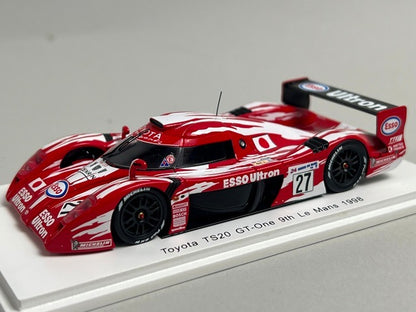 1:43 SPARK S2385 Toyota TS20 GT-One LM Le Mans 1998 #27 model car