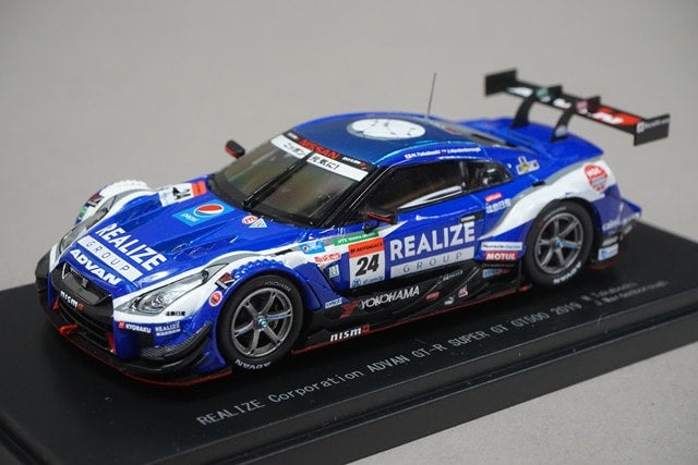 1:43 EBBRO 45717 Nissan REALIZE Corporation ADVAN GT-R Super GT GT500 2019 #24