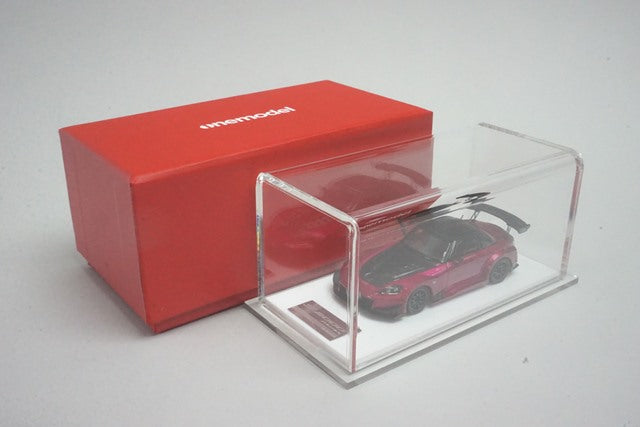 20F02-02 onemodel 1:64 Honda S2000 J's Racing Transparent Red