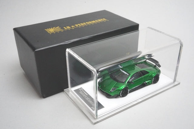 LB670-020 LB PERFORMANCE 1:64 LIBERTY WALK LB Works Murcielago LP670 Transparent Green