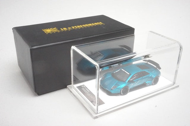 LB670-023 LB PERFORMANCE 1:64 LIBERTY WALK LB Works Murcielago LP670 40th Blue