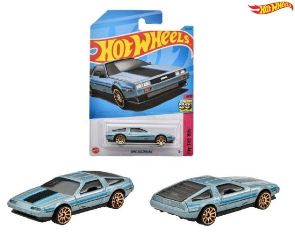 HNJ93 Hot Wheels Basic Car DMC Delorean 12 pcs / 1 BOX