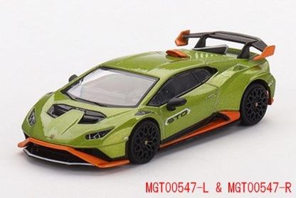 MGT00547-L TSM MINI-GT 1:64 Lamborghini Huracan STO Verde Citrea LHD