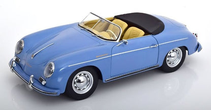 KKDC120095 KK scale 1:12 Porsche 356 A Speedster 1955 Light Blue