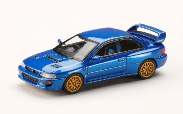 HJ645041BL Hobby JAPAN 1:64 Subaru Impreza 22B Sti / TYPE UK Sonic Blue Mica