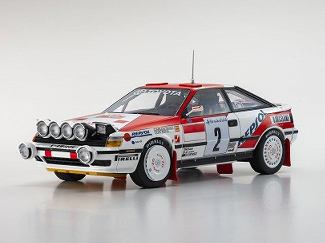 KS08961B KYOSHO 1:18 Toyota Celica GT-FOUR (ST165) 1991 Monte Carlo #2 2023 Shizuoka Hobby Show