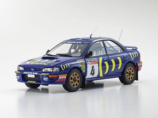 KS08962A KYOSHO 1:18 Subaru Impreza 1994 RAC #4 2023 Shizuoka Hobby Show