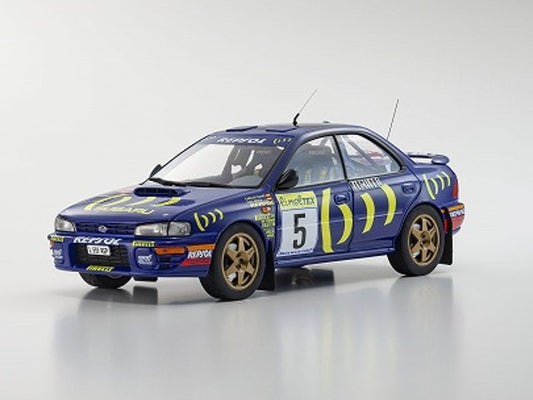 KS08962B KYOSHO 1:18 Subaru Impreza 1995 Monte Carlo #5 2023 Shizuoka Hobby Show