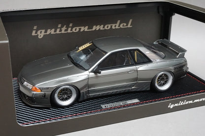 1:18 ignition model IG1272 PANDEM GT-R (BNR32) Gun Grey Metallic