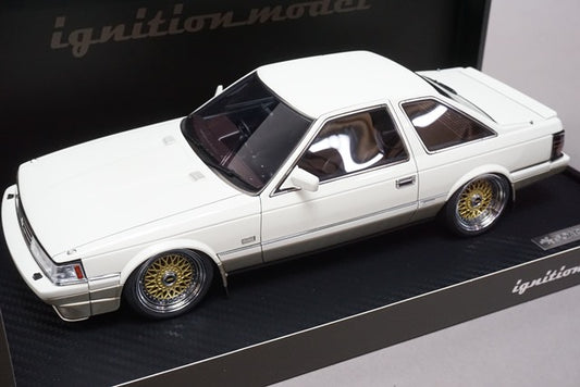 1:18 ignition model IG0372 Toyota Soarer 3.0 GT Limited GZ10 White / Gold Two Tone BBS RS Type Wheel