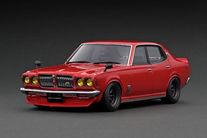 IG3168 ignition model 1:18 Nissan Bluebird U 2000GTX (G610) Red Resin