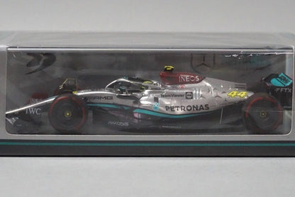 1:43 SPARK S8515 Mercedes AMG Petronas F1 W13 E Performance Bahrain GP 2022 #44 L.Hamilton