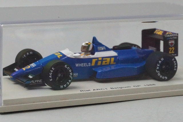 1:43 SPARK S4311 Rial Real ARC1 Belgian GP 1988 #22 A.Cesaris