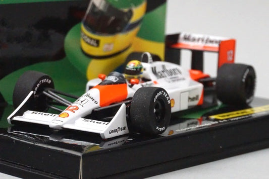 1:43 MINICHAMPS 540884392 McLaren Honda MP4-4 A.Senna Japanese GP World Champion 1988 #12 ASC No.24 Marlboro