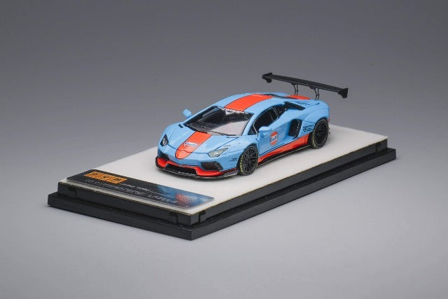 PGM-640410-1 PGM 1:64 Lamborghini LBWK Aventador LP700-4 LB700 Full Open Model GULF Square Base