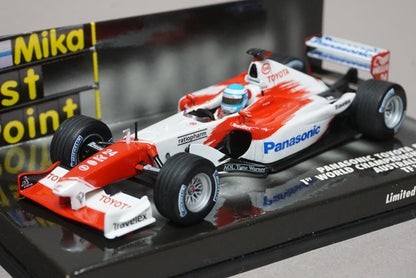 1:43 MINICHAMPS 400020124 Toyota TF102 Australian GP 2002 #24 M.Salo