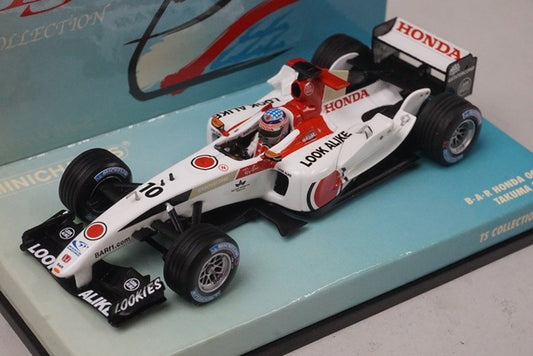1:43 MINICHAMPS 518044310 BAR Honda 006 #10 Taku Sato