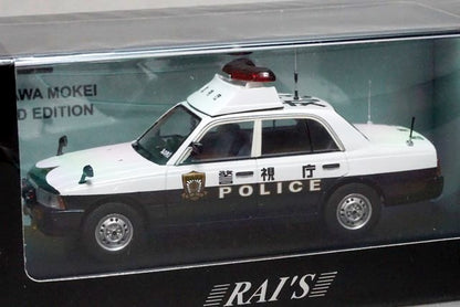 1:43 RAI'S HL430701 Nissan Crew 2007 Metropolitan Police Department Regional Police Car