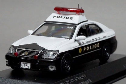 1:43 RAI'S H7431003 Toyota Crown (GRS180) 2010 Kanagawa Prefectural Police Motor Police Vehicle 002