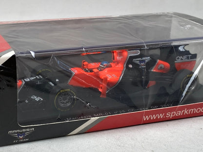 1:43 SPARK S3039 Marussia MR-01 China GP 2012 #25