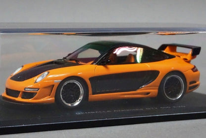 1:43 SPARK S0718 Gemballa Avalanche GT2 600 EVO Black / Orange