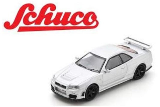 452033800 Schuco 1:64 Nissan NISMO R34 GT-R Z-tune White