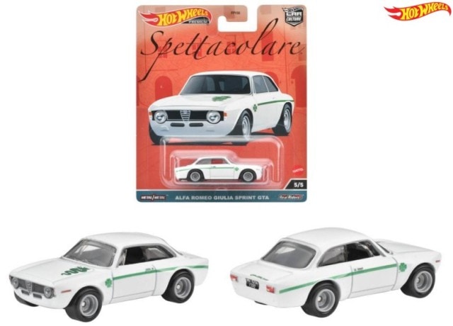 HKC50 Hot Wheels Car Culture Spettacorale Alfa Romeo Giulia Sprint GTA 10pcs / 1box