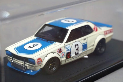 1:43 ignition model IG0167 Nissan Skyline 2000GT-R (KPGC10) 1971 Fuji Masters 250km #3