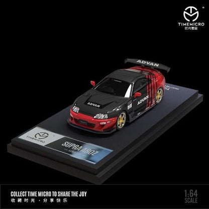 TM Time Micro 1:64 Toyota Supra A80Z ADVAN