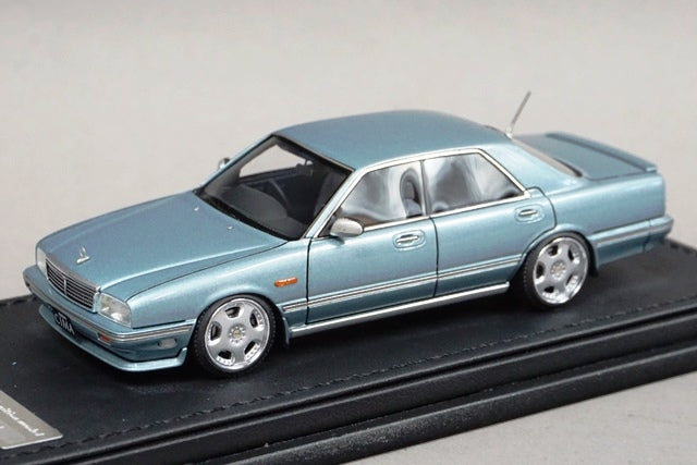 1:43 ignition model IG1086 Nissan Gloria Cima Y31 Light Blue