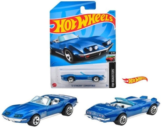 HNK08 Hot Wheels Basic Car '72 Stingray Convertible 12 pcs / 1bpx