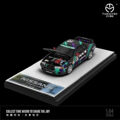 TM Time Micro 1:64 Nissan Skyline GT-R GTR R32 HKS #87