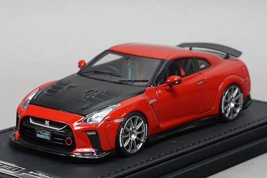 1:43 IG1542 ignition model TOP SECRET GT-R (R35) Red