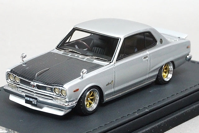 1:43 IG0132 ignition model Nissan Skyline 2000 GT-X (KGC10) Silver