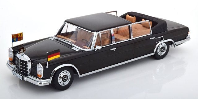 KKDC181185 KK scale 1:18 Mercedes 600 W100 Landaulet 1965 Elizabeth II / Kurt Georg Kiesinger