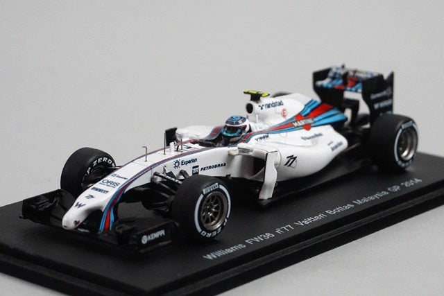 1:43 SPARK SCS144 Suzuka Circuit special order Williams Martini Racing FW36 V.Bottas Malaysia GP 2014 #77